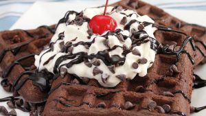 Como hacer waffles en waflera fácil y delicioso
